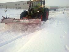 fendt snow plough